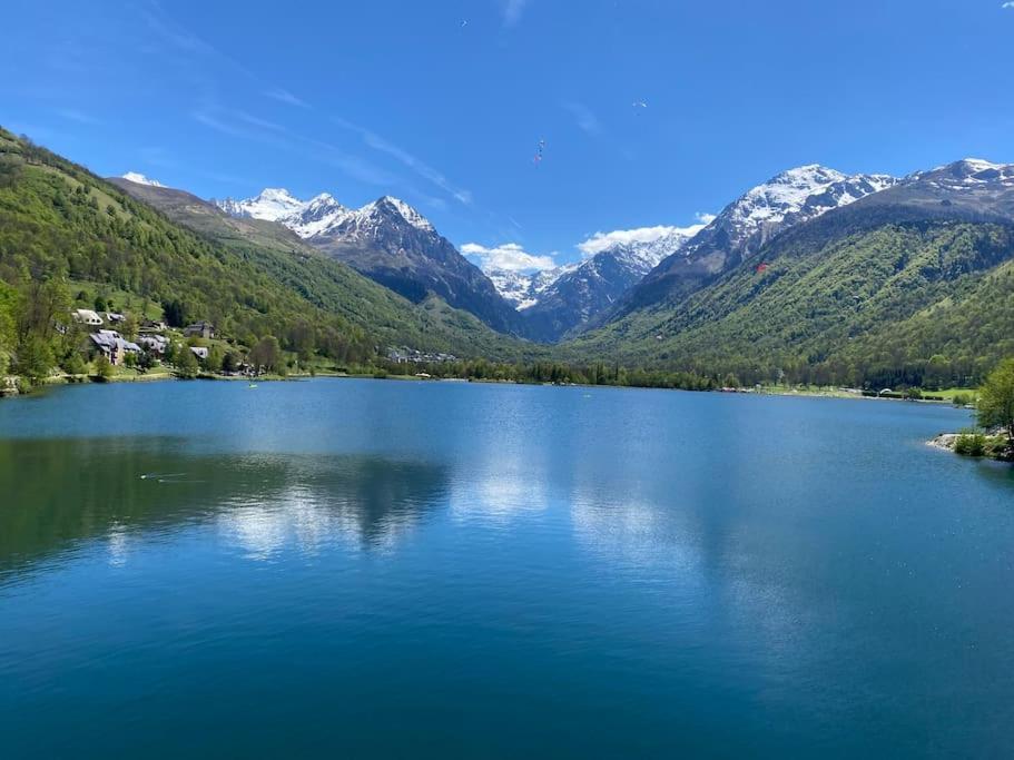 Charmant T4 Duplex Vue Montagne Loudenvielle Eksteriør billede