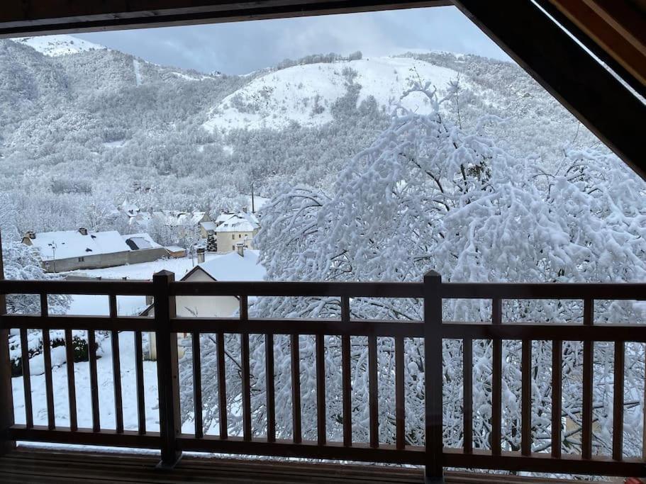 Charmant T4 Duplex Vue Montagne Loudenvielle Eksteriør billede