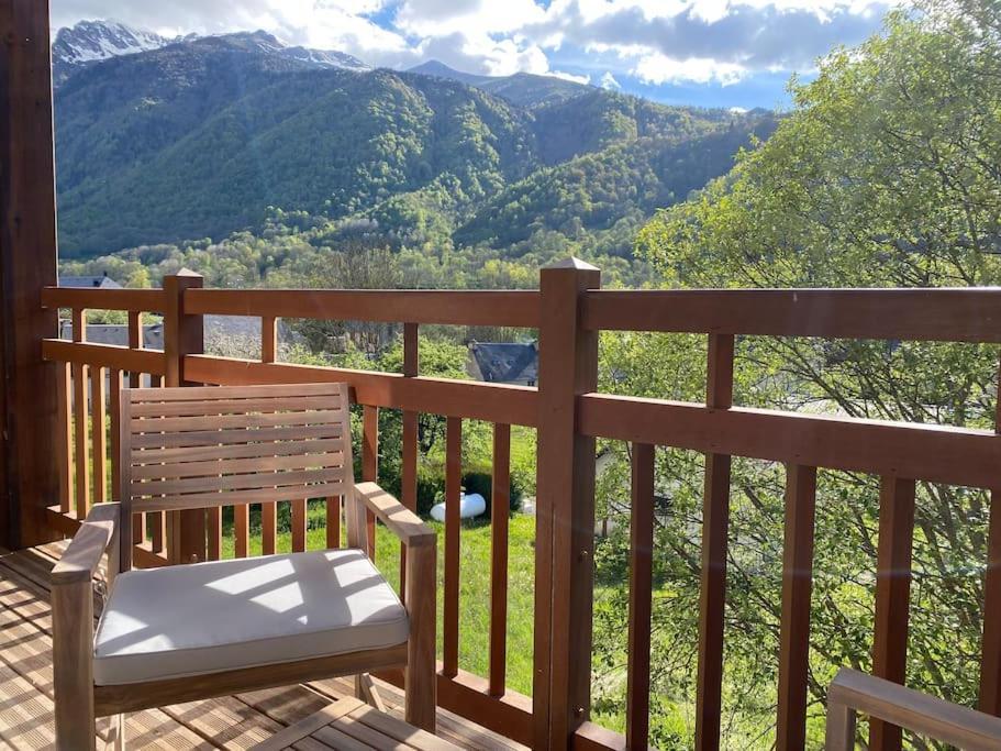 Charmant T4 Duplex Vue Montagne Loudenvielle Eksteriør billede